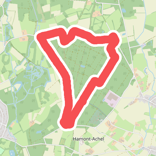 Wandelgebied: t Mulke - oranje route