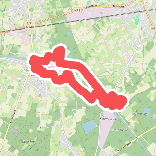 Sint-Huibrechts-Lille - De Bosuil - Rood