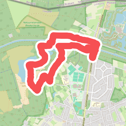 Bosland Sahara oranje