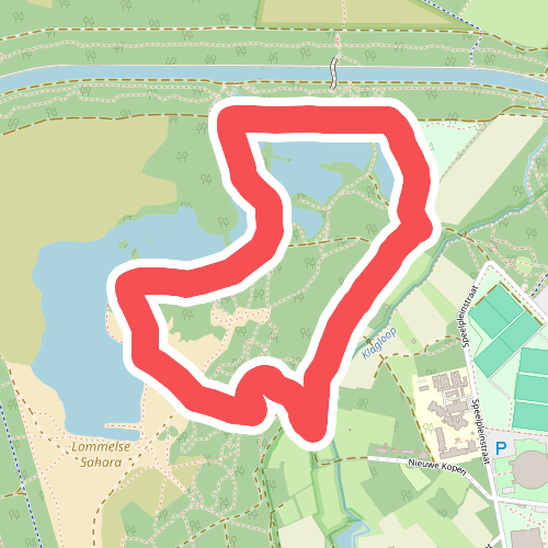 Bosland Sahara blauw