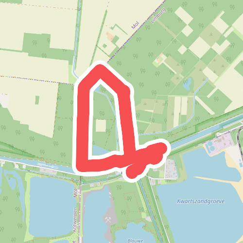 Blauwe Kei - De Maat groen