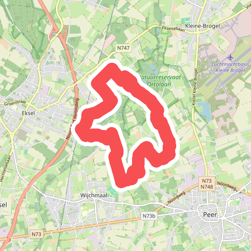 Hoksent-Molhem (Dommeldalroute) - Groen