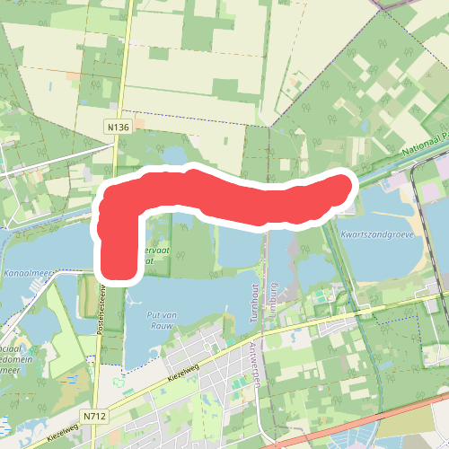 Blauwe Kei - De Maat geel