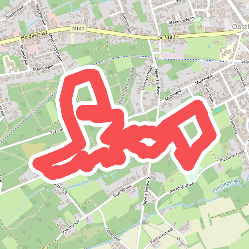 Veldhovenheide oost (geel)