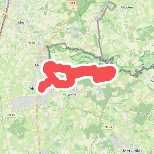 Watermolenpad Minderhout