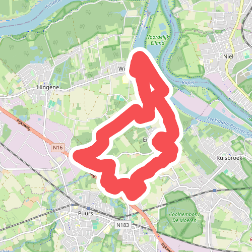 Eikevliet Vliet- En Moerwandeling