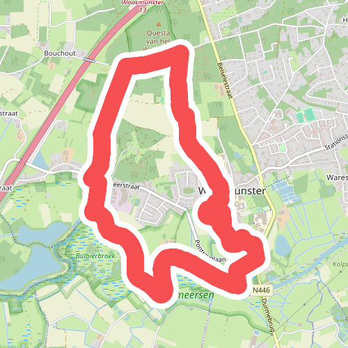 Roosenberg Wandelroute (Rood)