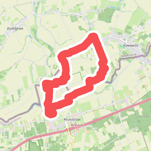 Pereboomsgat wandelroute