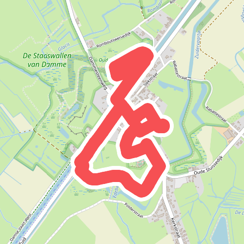 Walking Museum Route (kort)