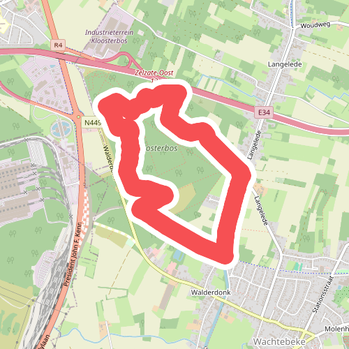 Kloosterbos wandelroute