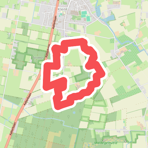 Kleitse bossen wandelroute