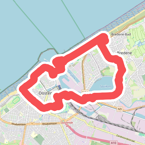 Wandelen in Oostende