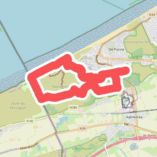 Westhoek wandelroute