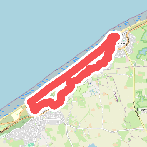 Wandelen in De Haan-Wenduine