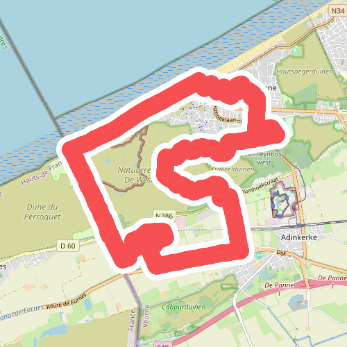 Wandelen in de duinen