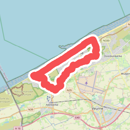 Sportief wandelen in De Panne en Koksijde