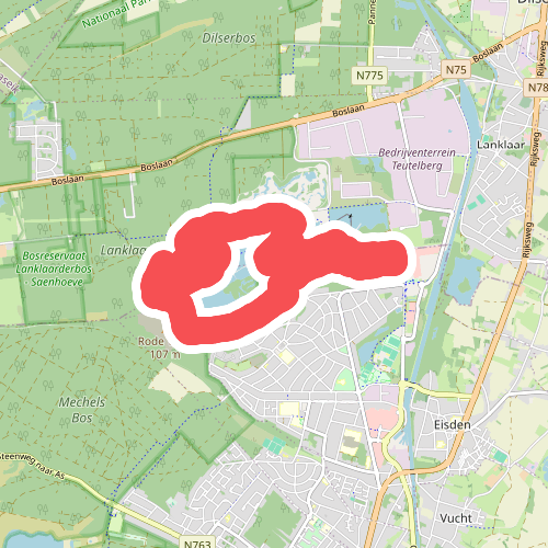 Terhills paarse route