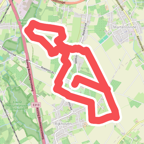 Greenspot Alden Biesen - Oranje wandelroute