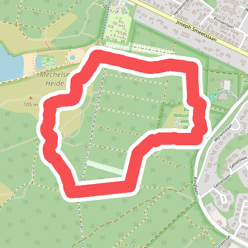 Door Mechelse Heide (Groene lus)