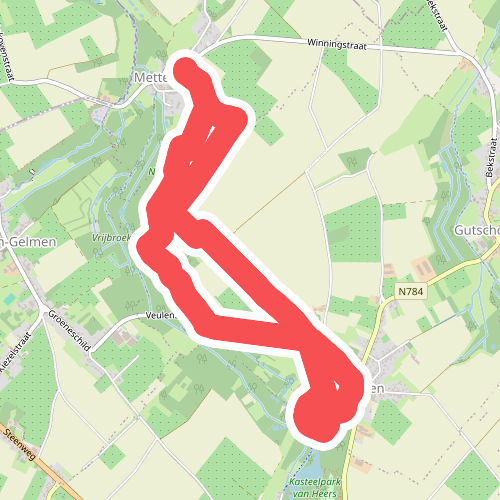 Greenspot Mettekoven - Grand Cru landschap - Rood 