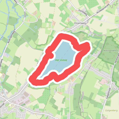 Het vinnemeer - witte wandeling