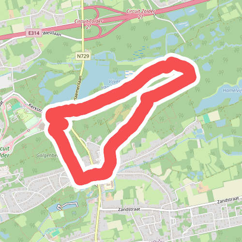 Bolderberg-Viversel (Blauwe lus)