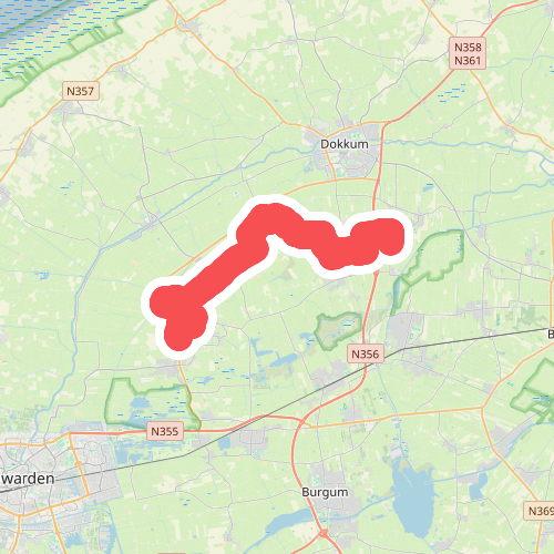 Wouterswoude - Oenkerk · Elfstedenpad etappe 14