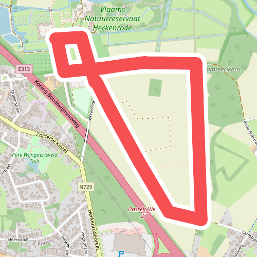 De Wijers: Herkenrode - Blauw