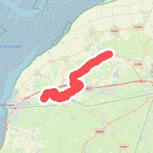 Herbaijum - Berlikum · Elfstedenpad etappe 10