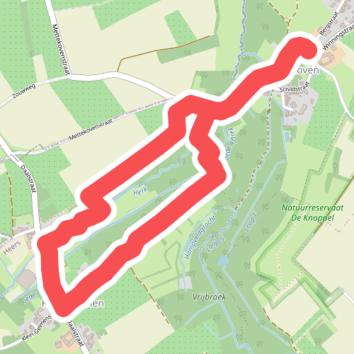 Greenspot Mettekoven - Grand Cru landschap - Blauw