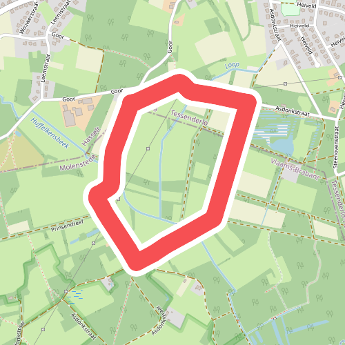 Asdonkwandeling - Groen