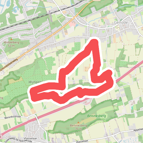 Kloeseboswandeling - Blauw