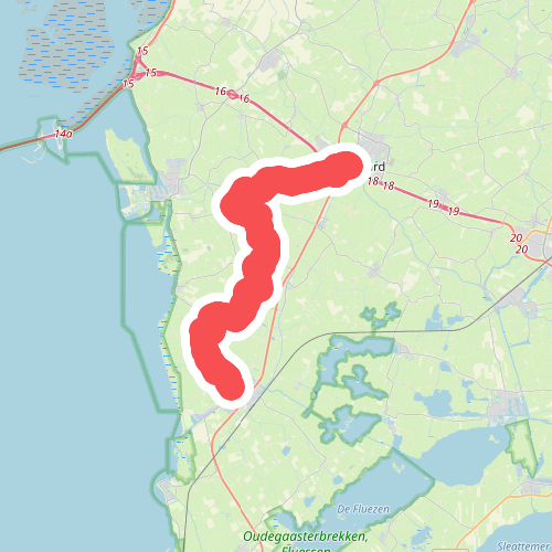 Workum - Bolsward · Elfstedenpad etappe 7