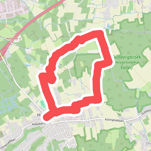 Hagelandse Valleiwandeling - Oranje