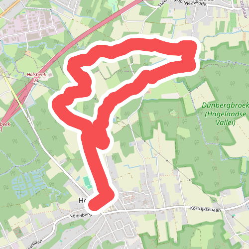 Hagelandse Valleiwandeling - Blauw