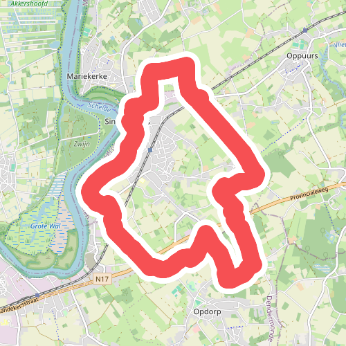 Achter de Scheldedijk