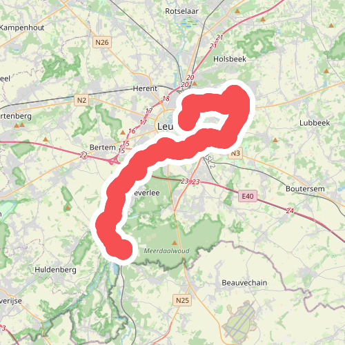 Treinstapper Sint-Joris-Weert - Leuven