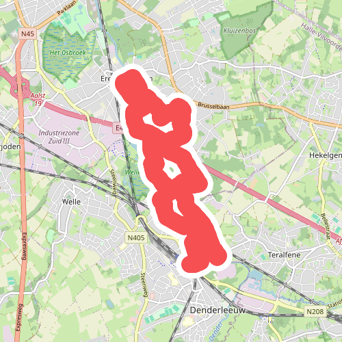 Welle en Kapellemeersen wandelroute