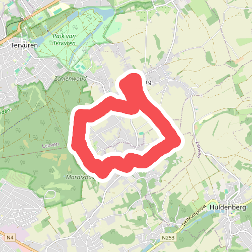 Serristenwandeling Duisburg-Overijse