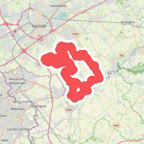 Op stap bij de Schelde in het land van Mortagne