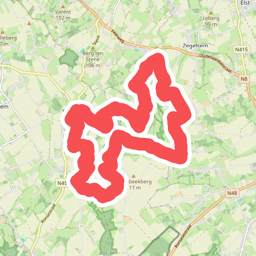 't Burreken wandelroute