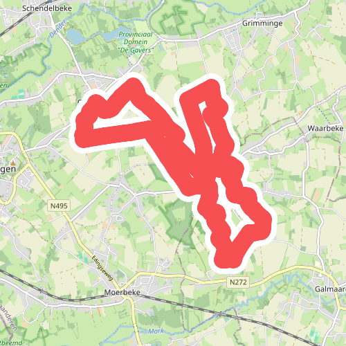 Wandelen door het Raspaillebos