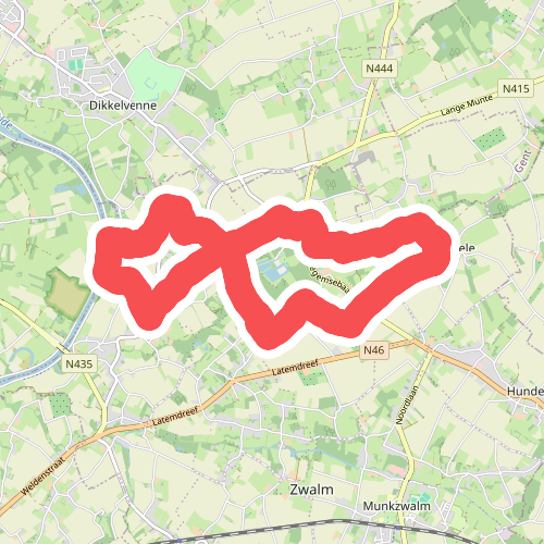 Langs Charmante Dorpen Wandelroute