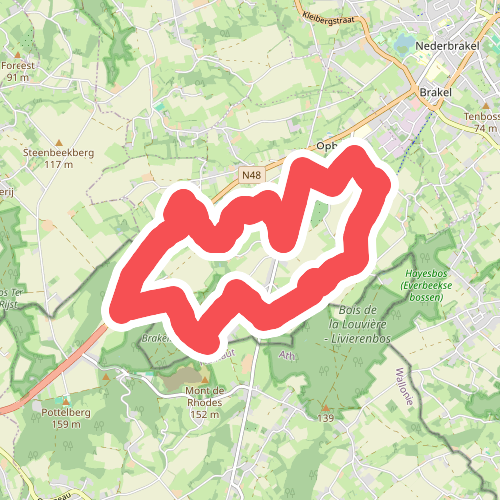 Brakelbos Wandelroute