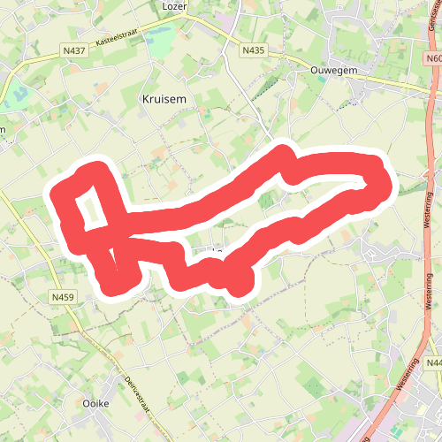 Rooigemsebeek Wandelroute