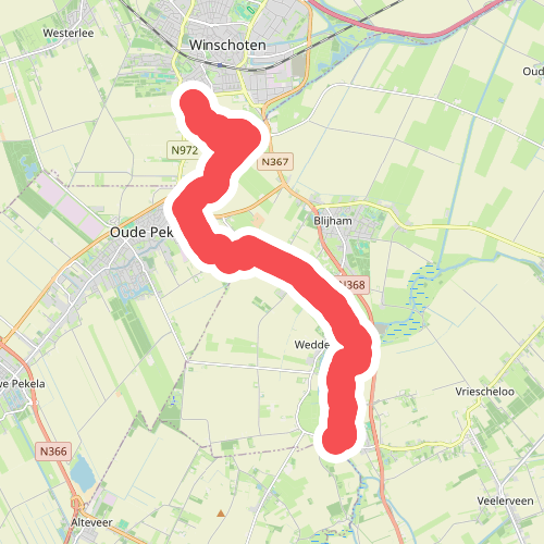 Winschoten - Wedde · Groninger Borgenpad etappe 20