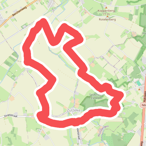 Tussen Koppenberg en Kortekeer wandelroute