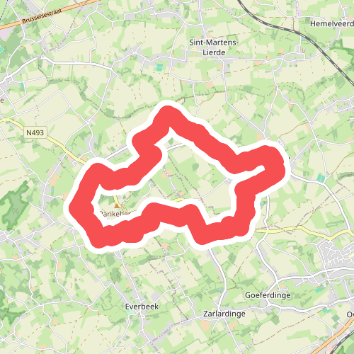 Tussen Parike en Deftinge wandelroute