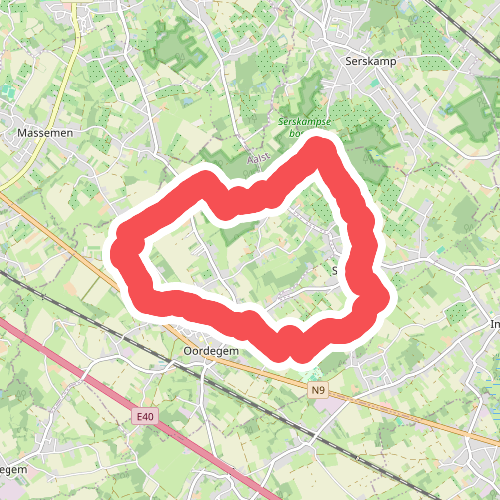 Vier Uitersten Wandelroute Lus 1