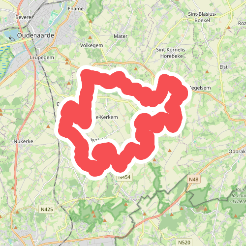 Dauwtrip wandelroute